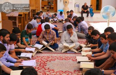  بمشاركة واسعة من طلبة المدارس .. العتبة العلوية المقدسة تطلق برنامج الدورات الصيفية لطلبة المدارس بمختلف مراحلها