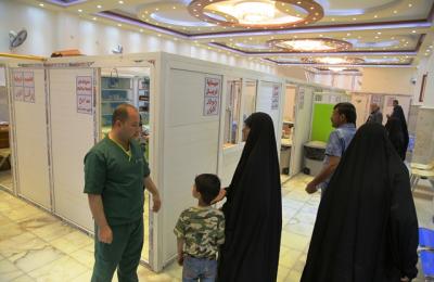 تزامناً مع الارتفاع في درجات الحرارة ..المفرزة الطبية في العتبة العلوية المقدسة تكثف جهودها لخدمة الزائرين وتستقبل ما يقارب 1750 حالة طارئة يوميا    