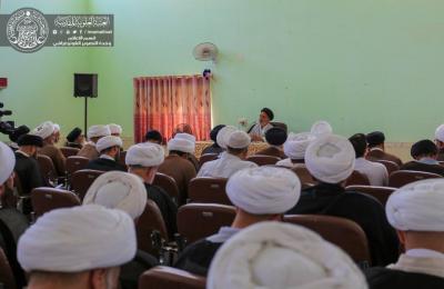 لجنة الارشاد والتعبئة للدفاع عن الوطن والمقدسات في العتبة العلوية المقدسة تقيم دورة تطويرية للمبلغين في المحاور الجهادية
