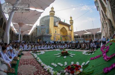تزامناً مع ولادة الإمام الرضا (عليه السلام) دار القرآن الكريم تختتم دوراتها الصيفية وتكرم كوادر برنامج الزائر الصغير 