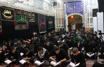  المخيمات القرآنية في النجف الأشرف تتواصل بتنظيم سلسلة من المحافل والجلسات القرآنية بمشاركة قرّاء من خارج العراق 