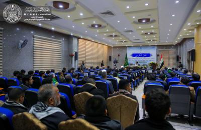  العتبة العلوية المقدسة تقيم حفلاً تكريميا لأكثر من 400 مشاركا  في إدارة مشروعها القرآني خلال زيارة الأربعين 