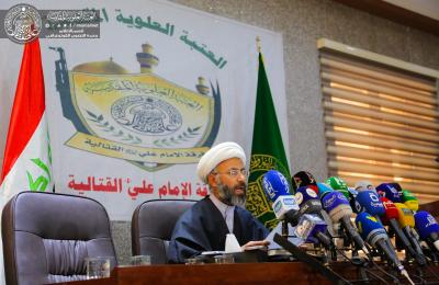 الأمين العام للعتبة العلوية المقدسة يقدم شكره وتقديره لجميع المساهمين في دعم المجاهدين عموما ومجاهدي فرقة الإمام علي (ع) القتالية بالخصوص