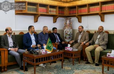 وفد من إعلام دائرة صحة محافظ واسط يزور العتبة العلوية المقدسة