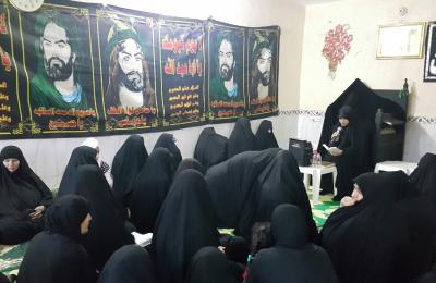 قسم الشؤون النسوية في العتبة العلوية المقدسة في ضيافة حسينية (كفيل زينب)