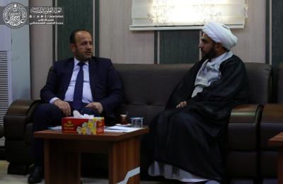 العتبة العلوية المقدسة ترسل وفودا رسمية لجامعتي تكريت وكركوك لتبيان ونشر وصايا المرجعية العليا