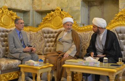 قسم الشؤون الدينية يناقش مع مدير مستشفى الكفيل موضوع الضمان الصحي لمنتسبي العتبات المقدسة