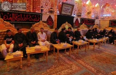 وفود متعددة الجنسيات تتشرف بزيارة مرقد أمير المؤمنين في ذكرى استشهاده