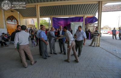 الأمانة العامة للعتبة العلوية المقدسة تتابع الأوضاع الخاصة بالنازحين والخطط المعدة لزيارة الأربعين