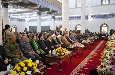 الأمين العام للعتبة العلوية المقدسة يشارك في إفتتاح مدينة (سيد الأوصياء) للزائرين في كربلاء المقدسة