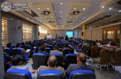 شعبة الأمور الطبية والصحية تقيم دورة للتعريف بالسلامة المهنية لمنتسبي العتبة المقدسة
