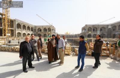 الأمين العام للعتبة العلوية: الأسبوع المقبل سيشهد افتتاح الرواقين الجنوبي والشمالي في جزء الزيارة والعبادة بمشروع صحن فاطمة (ع)