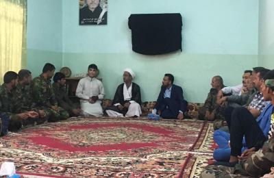 العتبة العلوية المقدسة تتابع جرحى فرقة الإمام علي (ع) القتالية التابعة لها  