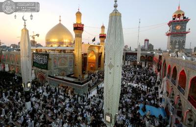 بالصور .. جموع الزائرين تتوافد على مرقد أمير المؤمنين (ع) في ليلة استشهاده الأليمة 