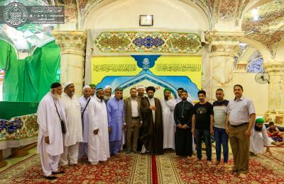 مسلمو لندن في رحاب مرقد أمير المؤمنين (ع)