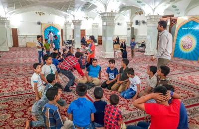 ورشة تدريبية بعنوان (وحدي افشل كلنا ننجح) ضمن فعاليات برنامج الزائر الصغير الاسبوعية