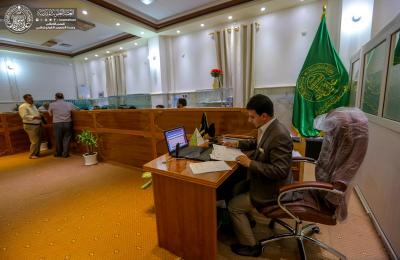 العتبة العلوية تستخدم أحدث التقنيات في تعاملاتها وتطبق نظام الحوكمة الالكترونية المصغرة