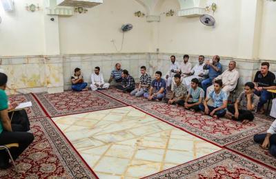 العتبة العلوية المقدسة تقيم برنامجا توجيهيا لذوي الاحتياجات الخاصة من (الصم والبكم )