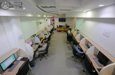المكتبة الرقمية في العتبة العلوية تضيف أكثر من 14 ألف رسالة جامعية وتصنف أكثر من 15 ألف كتاب رقمي خلال النصف الأول من العام الحالي