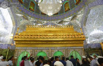 بالصور .. مرقد أمير المؤمنين (ع) .. السلام عليك يا أمين الله في أرضه وحجته على عباده 