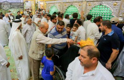 بالصور .. منتسبو حفظ النظام في العتبة العلوية جهود مضاعفة وعيون ساهرة لحماية وخدمة مرقد أمير المؤمنين وزائريه ومدينة النجف الأشرف
