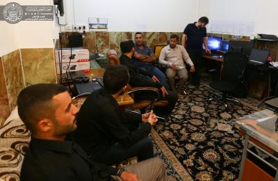 مهندسو الانترنت في العتبتين العلوية والعباسية يناقشون سبل التعاون المشترك لخدمة المواقع الالكترونية في العتبات المقدسة