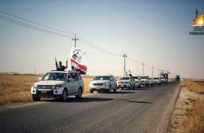 مبلغو العتبة العلوية يواصلون الاشراف على قوافل الدعم اللوجستي لادامة زخم المعركة 