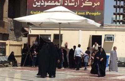 مركز إرشاد المفقودين في العتبة العلوية يسجل أكثر من 7 آلاف نداء لخدمة الزائرين في ليلة الغدير ويومها