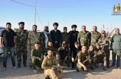 بإشراف مبلغي لجنة الإرشاد في العتبة العلوية قوافل المساعدات من النجف وذي قار تصل للحشد الشعبي والجيش العراقي في الحويجة