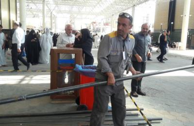 وحدة المتطوعين في العتبة العلوية المقدسة تستقبل أكثر من خمسين متطوعا من مدينتي الرميثة والحلة