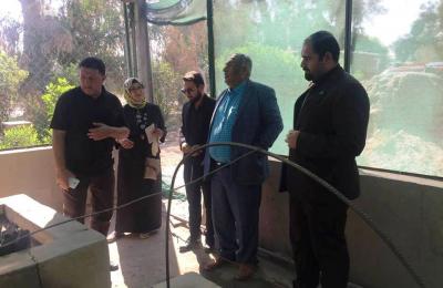 وفد من مشروع فدك الزراعي يناقش مع مختصين في وزارة الزراعة سبل التعاون المشترك وتبادل الخبرات