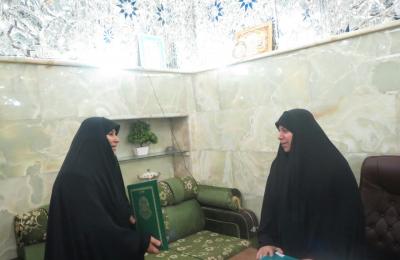 القسم النسوي في العتبة العلوية المقدسة يكرم المتطوعات القادمات من مختلف المحافظات 