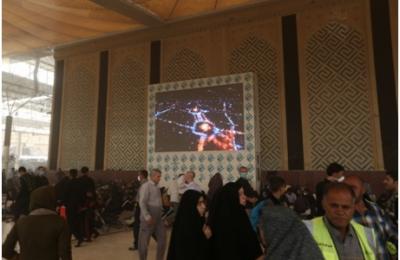 وحدة الشاشات في العتبة العلوية، عمل دؤوب لإبراز الجهود الكبيرة لخدمة زائري أربعينية الإمام الحسين(عليه السلام)