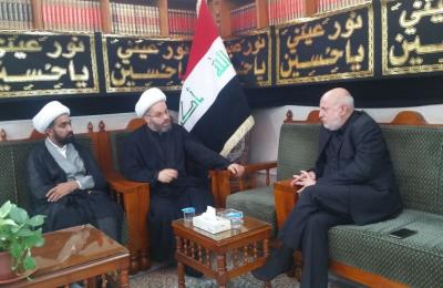 قسم الشؤون الدينية في العتبة العلوية يستقبل مدير مؤسسة الإمام الحسين (عليه السلام) من كندا