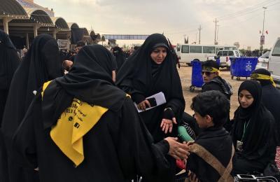 الاعلام النسوي يستقبل الوفود الاعلامية المساهمة في تغطية الزيارة الأربعينية في موكب العتبة المقدسة في عامود 96