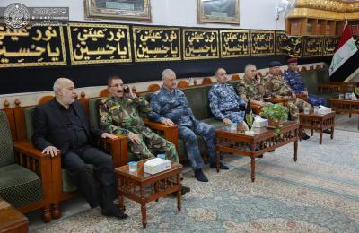 وفد رسمي من وزارة الداخلية يبحث مع إدارة العتبة العلوية التعاون الأمني المشترك لخدمة زائري الأربعين