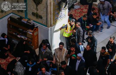 تنمية الموارد البشرية في العتبة العلوية المقدسة تساهم في تدريب الكوادر التطوعية لخدمة زائري الأربعين