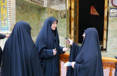 استطلاع ميداني يبين حجم الخدمات والجهود التي يقدمها القسم النسوي في العتبة العلوية المقدسة 