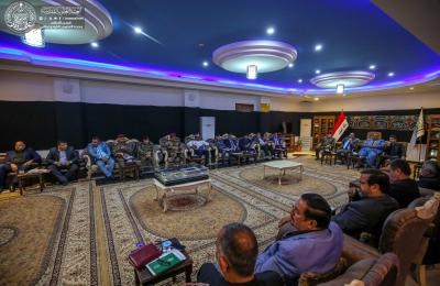إدارة العتبة العلوية تشارك في الاجتماع الأمني والخدمي الخاص بخطة زيارة وفاة النبي الأكرم( صلى الله عليه واله وسلم)