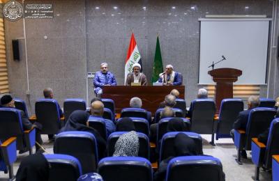وفد من مؤسسة آل البيت ( ع) بتركيا يتشرف بزيارة مرقد أمير المؤمنين (ع)
