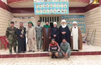 مبلغو العتبة العلوية يواصلون عملهم التبليغي في تلعفر