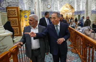 سفير كوريا الجنوبية لدى العراق: الإمام علي (عليه السلام) قائد عظيم وهو للعالم أجمع وليس للمسلمين فقط