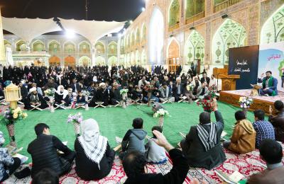 دار القرآن الكريم العتبة العلوية تقيم المحافل القرآنية تزامناً مع الذكرى العطرة لولادة الحوراء زينب (عليها السلام)