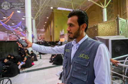 وحدة دليل الزائر في العتبة العلوية...جهود كبيرة لخدمة زائري مرقد أمير المؤمنين (ع)