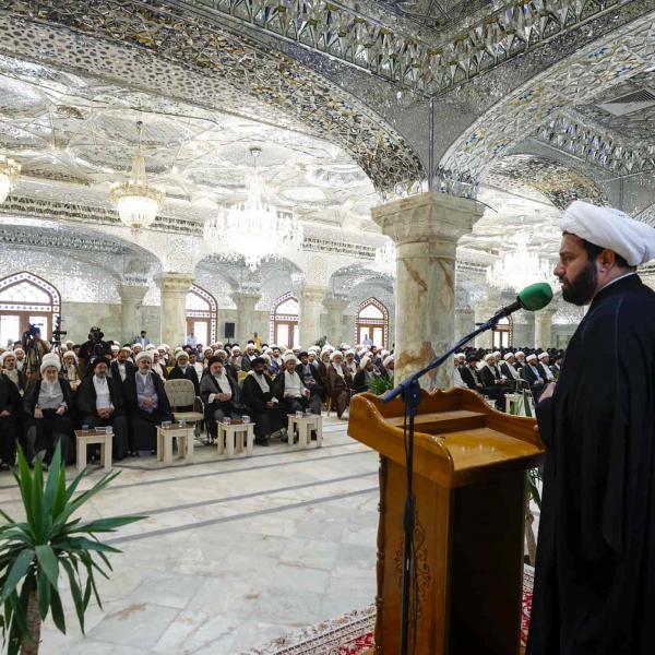 العتبة العلوية المقدسة تستضيف المؤتمر السنوي للمرشدين والمرشدات المرافقين لحجاج بيت الله الحرام