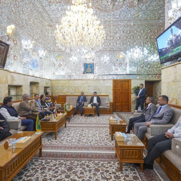 في إطار تعزيز التعاون العلمي والبحثي .. وفد مصري من جامعة المنصورة يزور العتبة العلويّة المقدّسة 