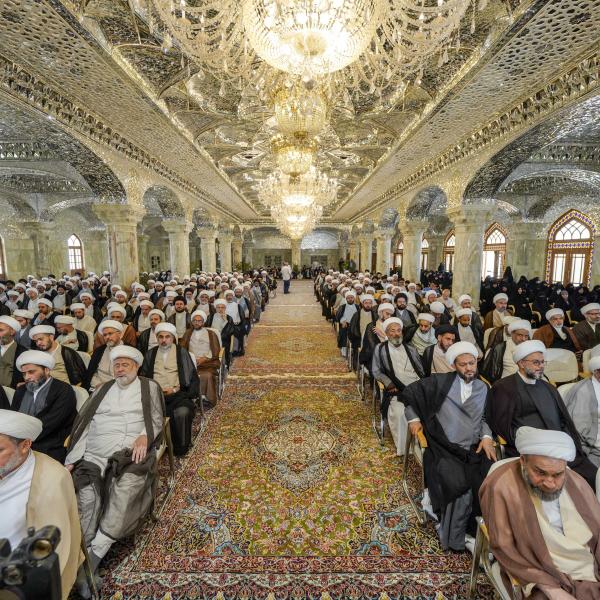 العتبة العلوية المقدسة ترعى المؤتمر السنوي لمرشدي ومرشدات الحج بمشاركة واسعة من كوادر الإرشاد الديني