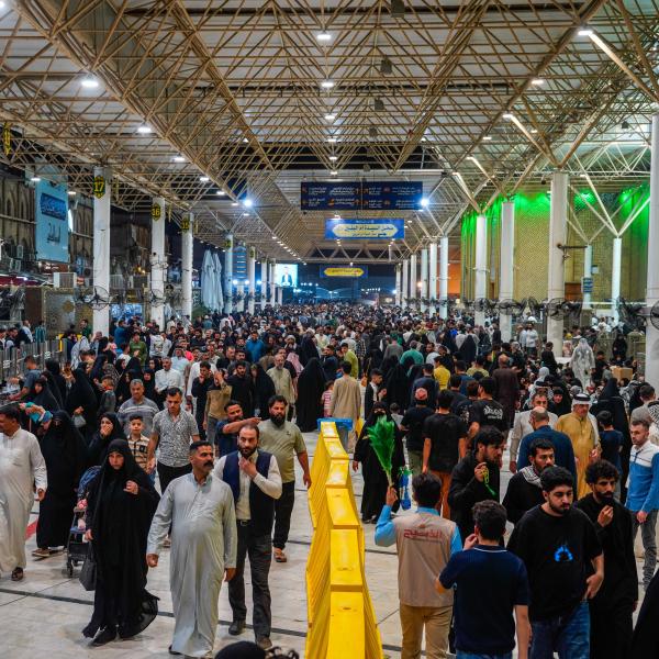 العتبة العلويّة المقدّسة .. خُطط هندسية متكاملة لإدارة حركة الحشود استعدادًا لعيد الغدير  الأغرّ 