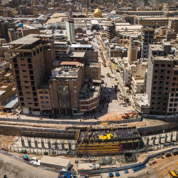 العتبة العلويّة المقدّسة .. المرحلة الأولى من نفق الطوسي ستُنجَز قبيل عيد الغدير الأغرّ.