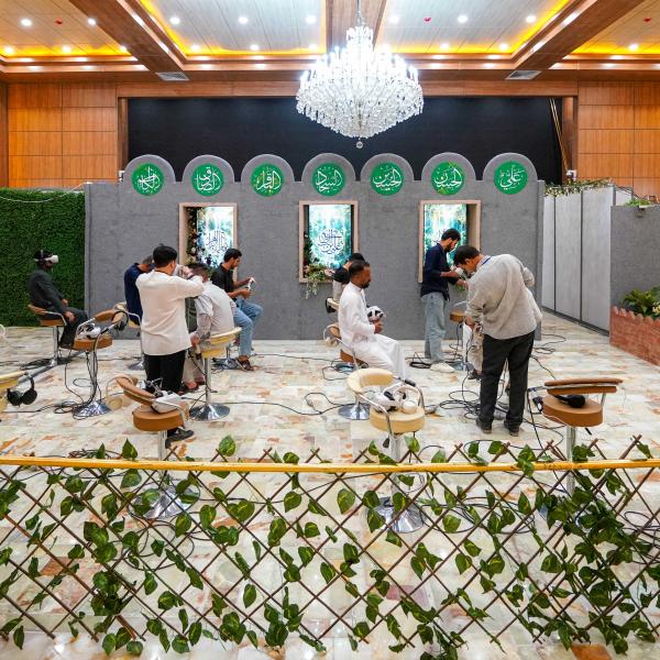 ضمن فعاليات أسبوع الغدير الدولي الرابع عشر .. العتبة العلوية تُطلق فعالية الواقع الافتراضي لإحياء ذكرى واقعة الغدير